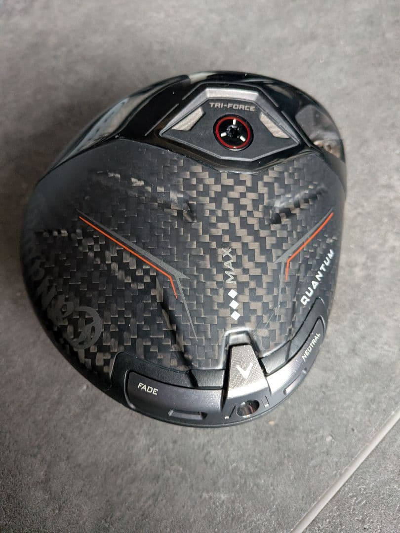 ●超美品　日本仕様●QUANTUM トリプルダイヤ MAX 10.5度 ヘッド