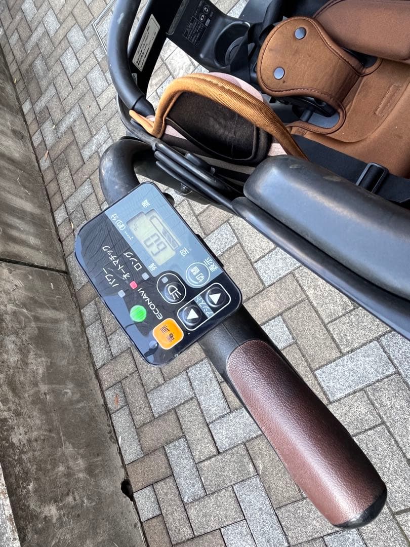 【引取り限定】パナソニック　電動自転車　子供2人乗せチャイルドシート付き