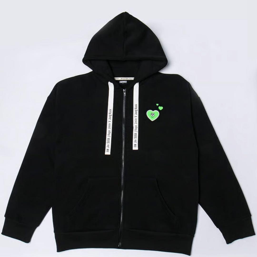BTSワールド 「公式」ジップアップパーカー スウェットシャツ まとめ売りセット