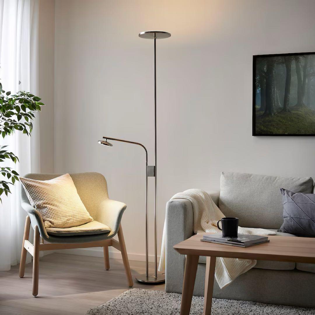 〔新品◎未開封◎正規品〕IKEA イスヤクト フロアアップライト 読書ランプ