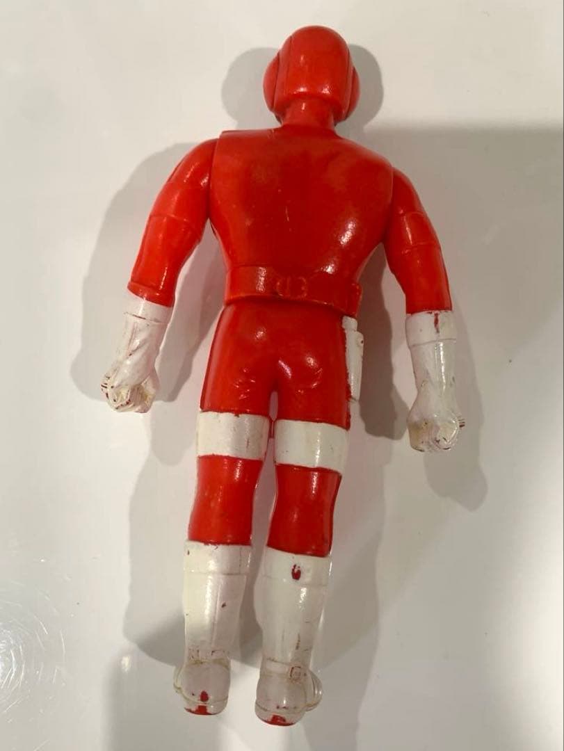 週末限定お値下げ❗️超電子バイオマン⭐️ アクアイガー1984年製ソフビ4体セット