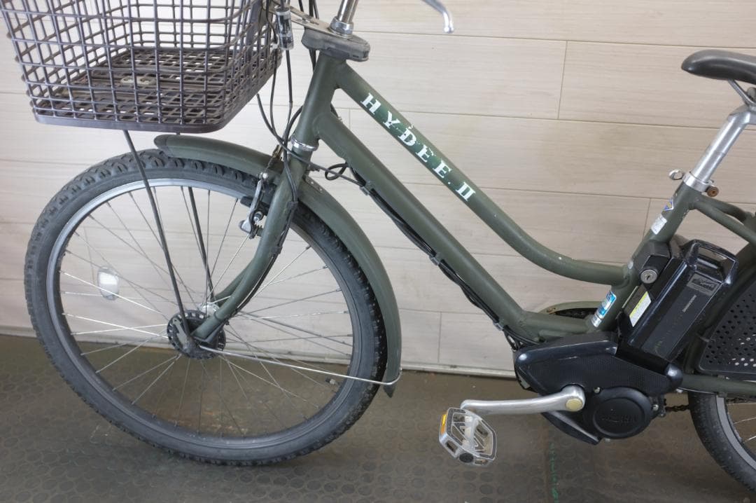 電動自転車BS HYDEE.Ⅱ　26インチ　3段　8.7Ah充電器あり