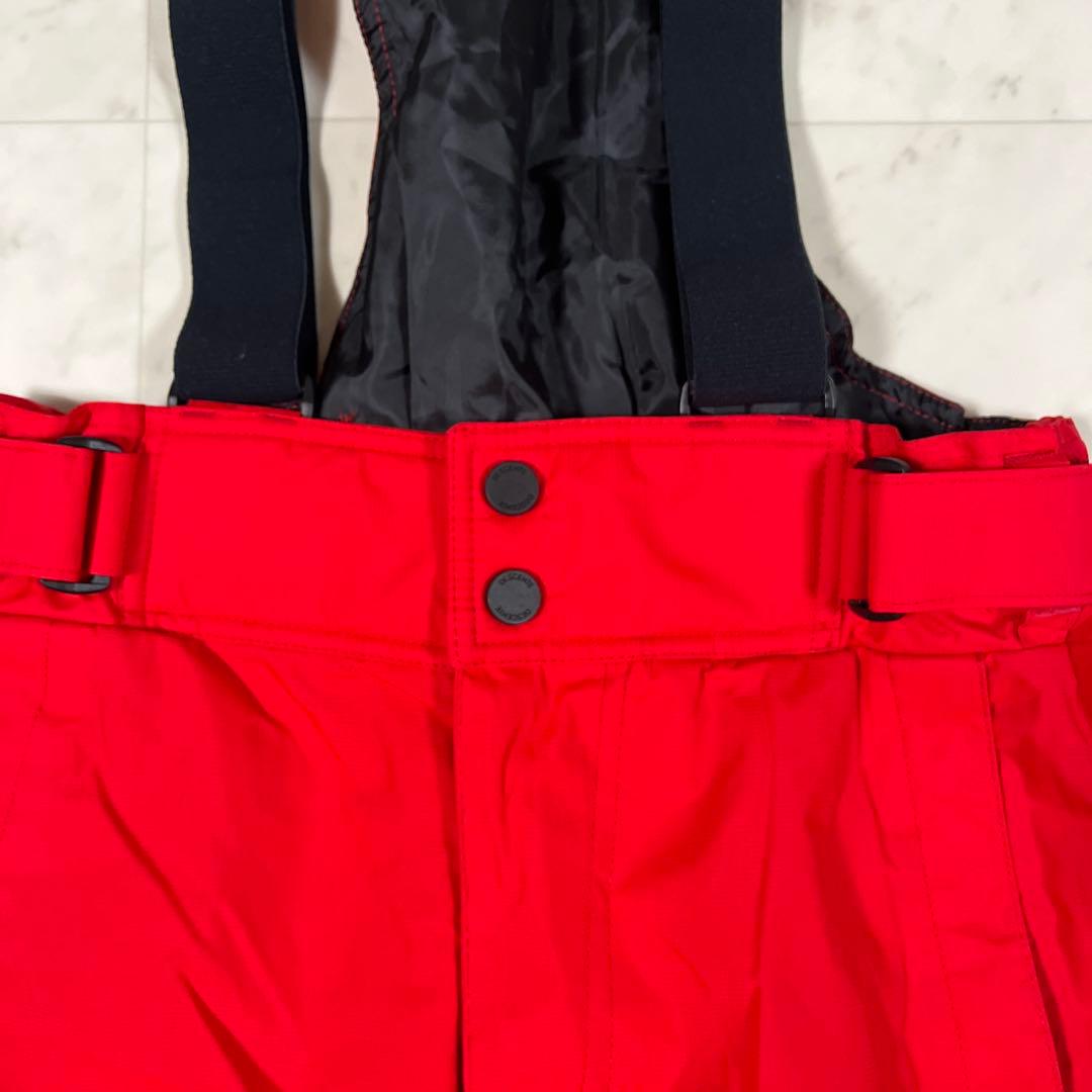 DESCENTE スキーウエア メンズ M ボードウエア ウエア上下 赤 黒