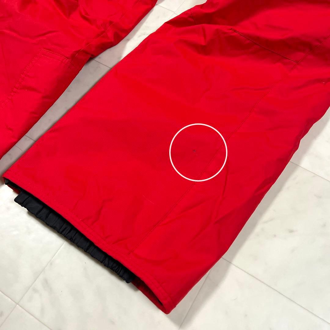 DESCENTE スキーウエア メンズ M ボードウエア ウエア上下 赤 黒