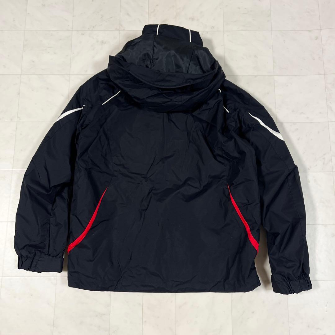 DESCENTE スキーウエア メンズ M ボードウエア ウエア上下 赤 黒