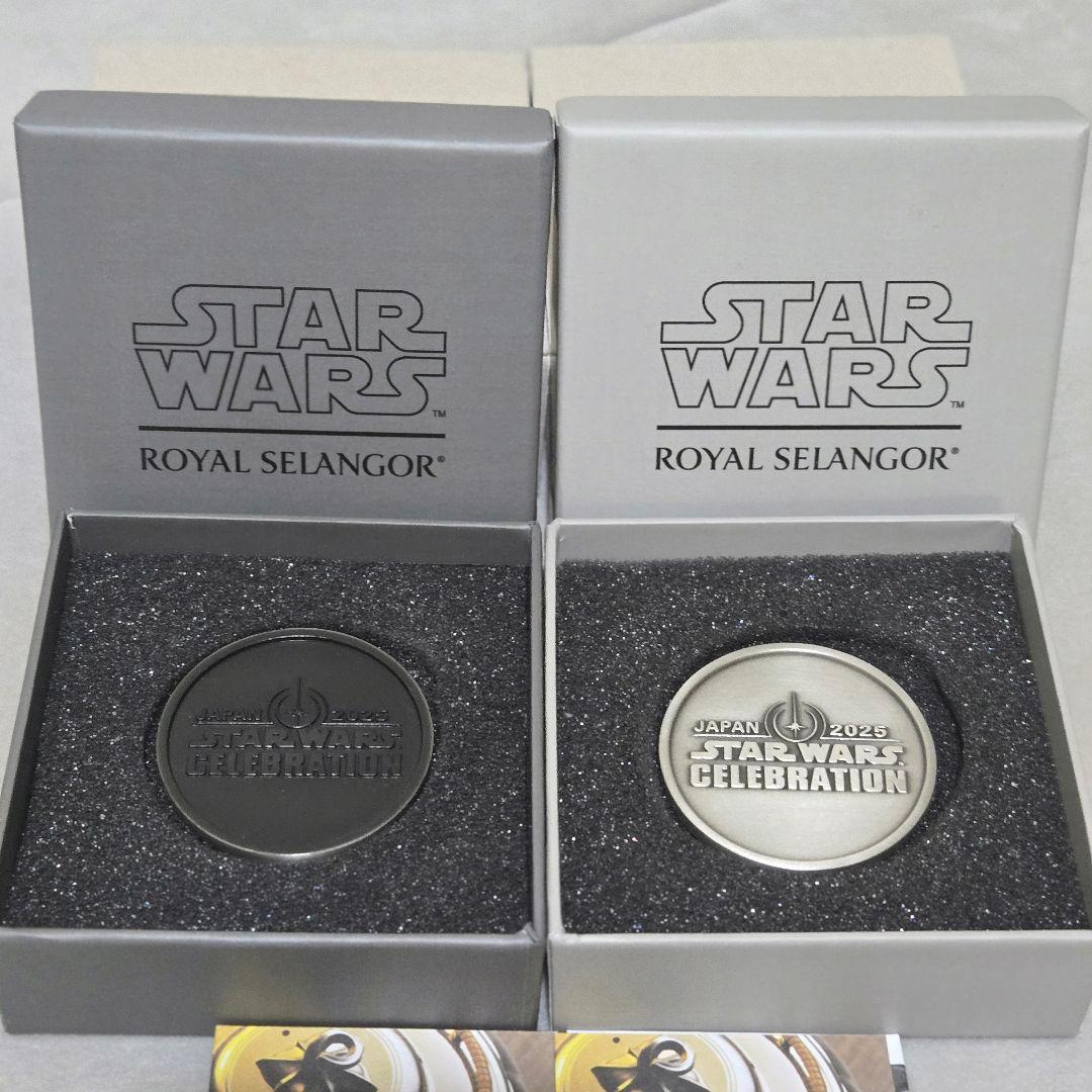 SWCJ 2025 スターウォーズ ピューターメダル ロイヤルセランゴール