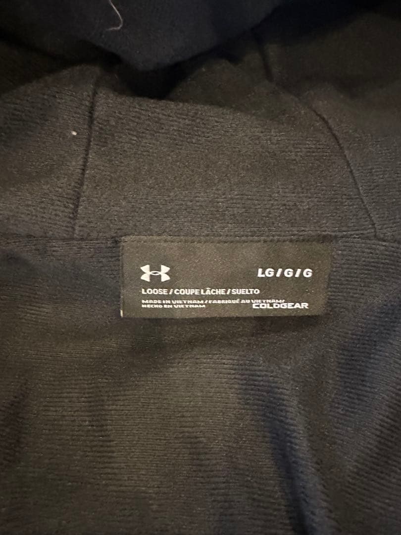Under Armour フード付き ベンチコート ブラック レディース
