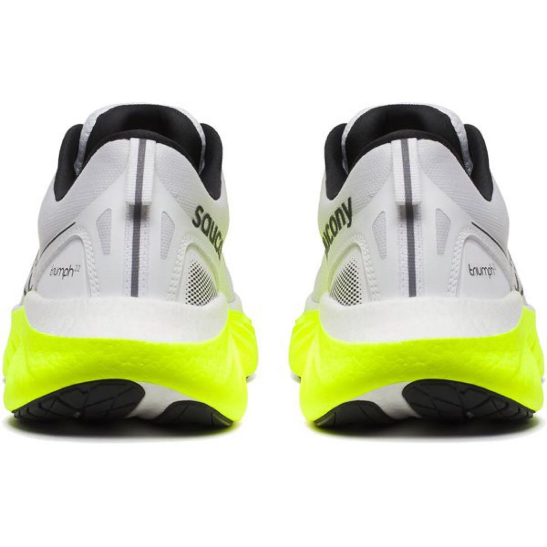 Saucony triumph 22 ホワイト/シトロン