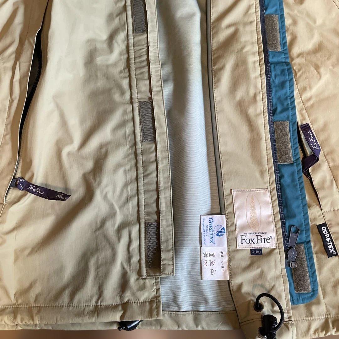 Foxfire フィッシング　ウェーディング　レインジャケット　ゴアテックス