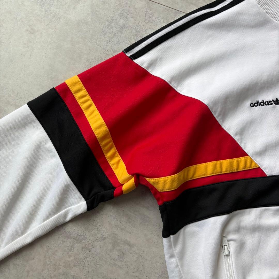 80s 超激レア 美品 adidas サッカー ドイツ代表 トラックジャケット