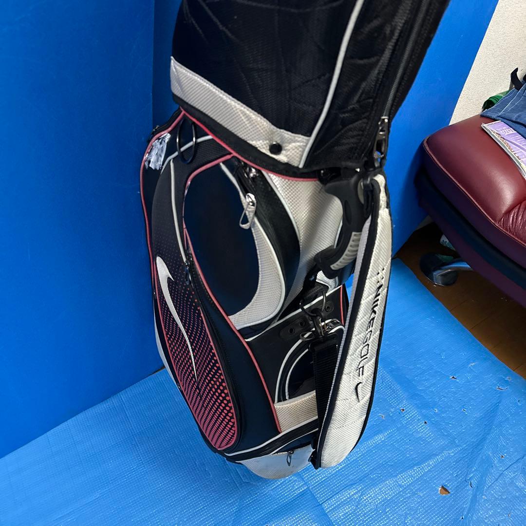 NIKE GOLF キャディバッグ 黒/白