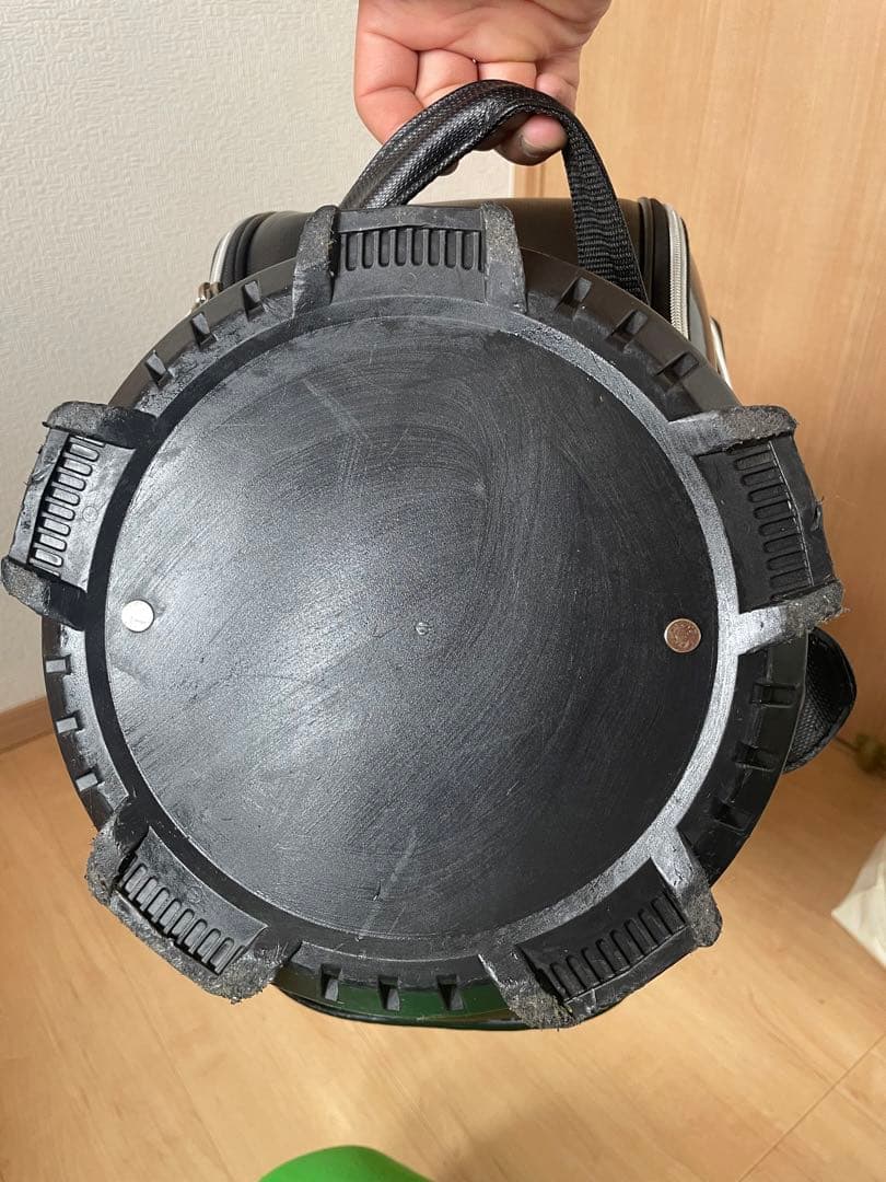 ゼクシオ　キャディーバック　黒基調　ゴルフバック