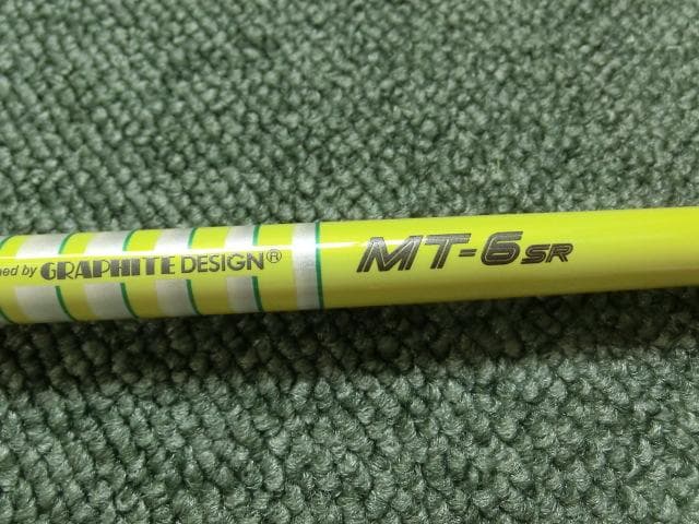 テーラーメイドスリーブ付きグラファイトデザインMT-6 SR 装着時45.75