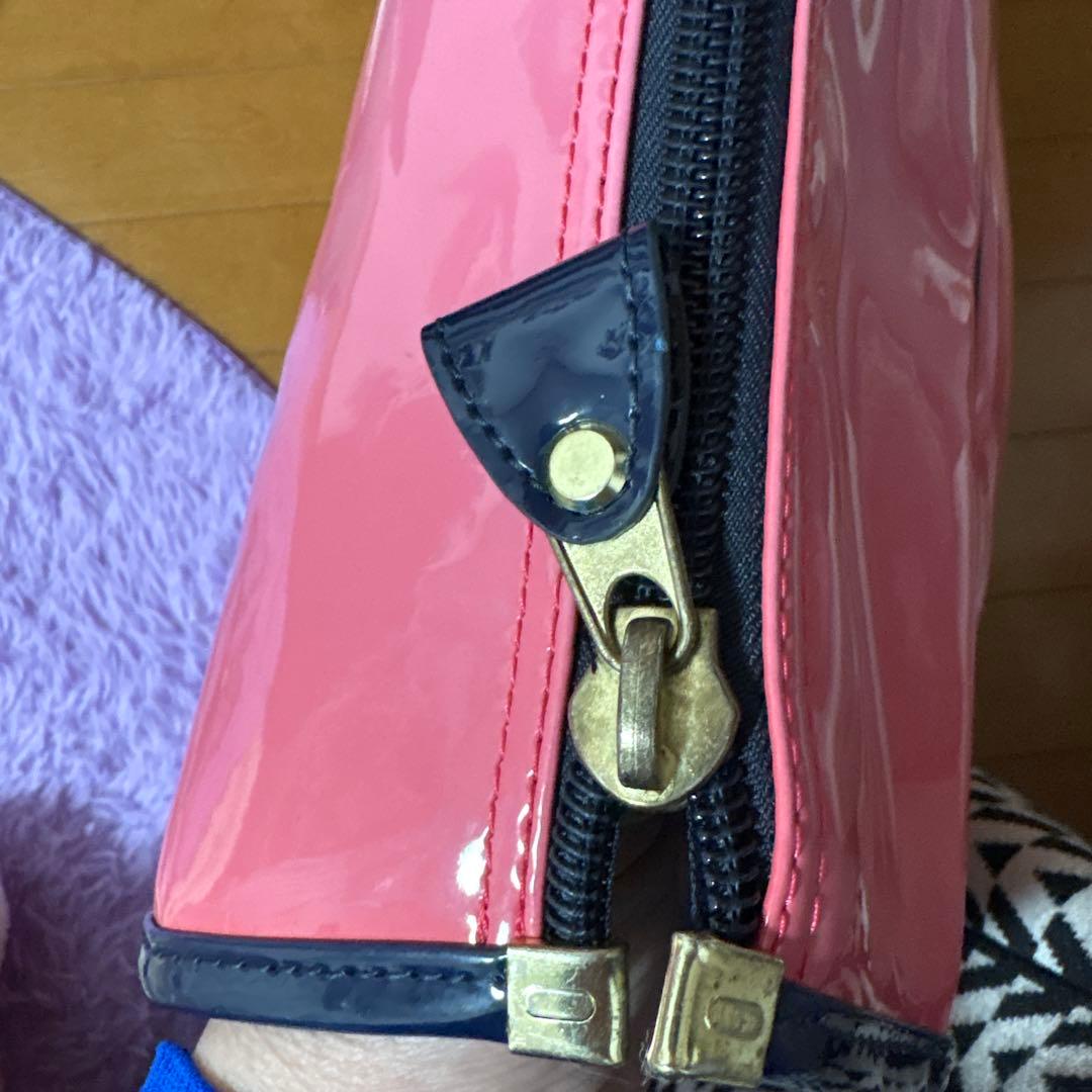 パーリーゲイツ　エナメルピンク中古キャディバック