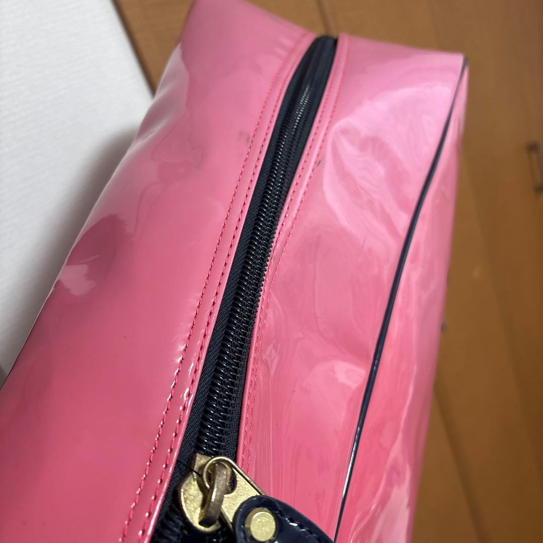 パーリーゲイツ　エナメルピンク中古キャディバック