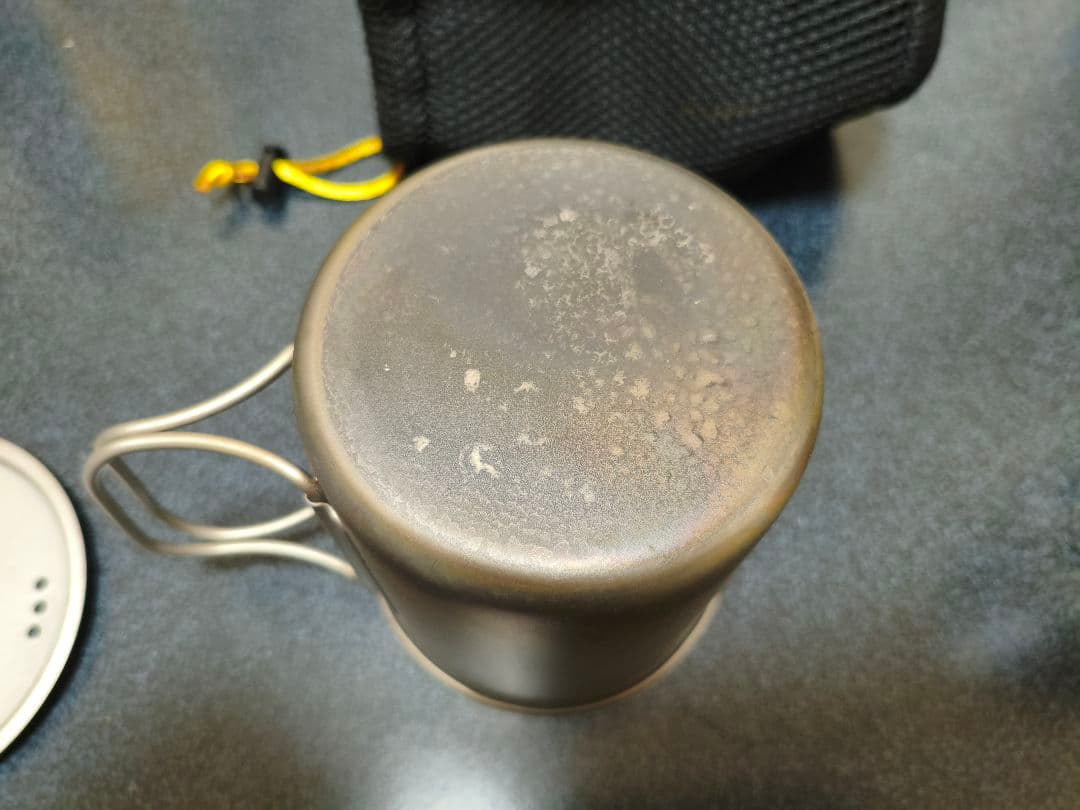 エバニュー アルコールストーブDXセット＋600mlチタンマグsilverant