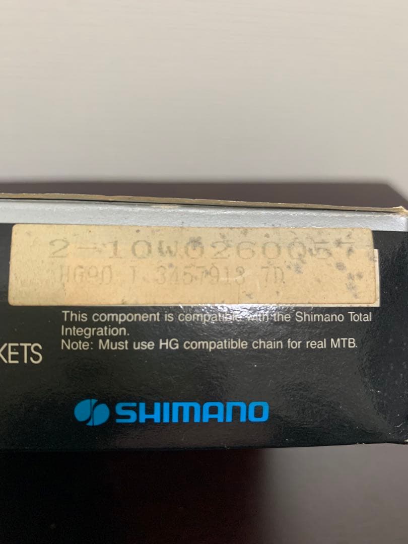 【ビンテージ: 2個セット】Shimano 7s スプロケット CS-HG90