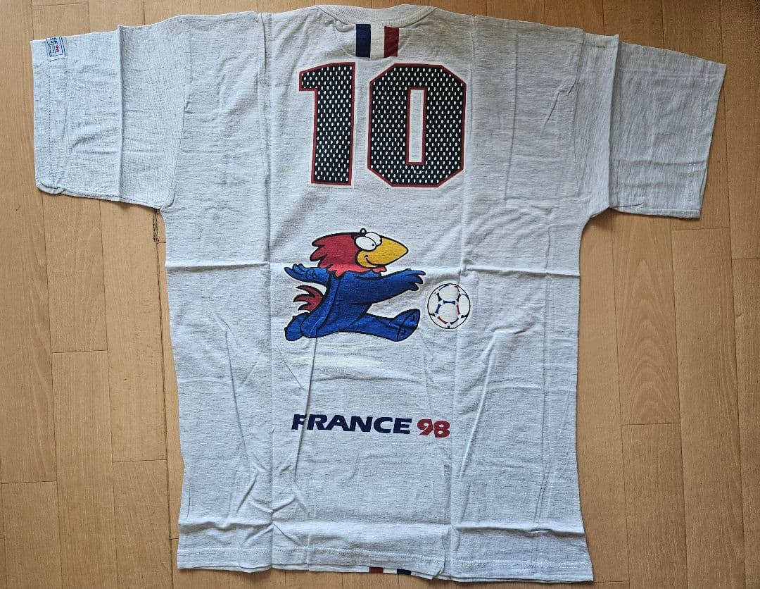 1998年W杯フランス大会記念Tシャツ