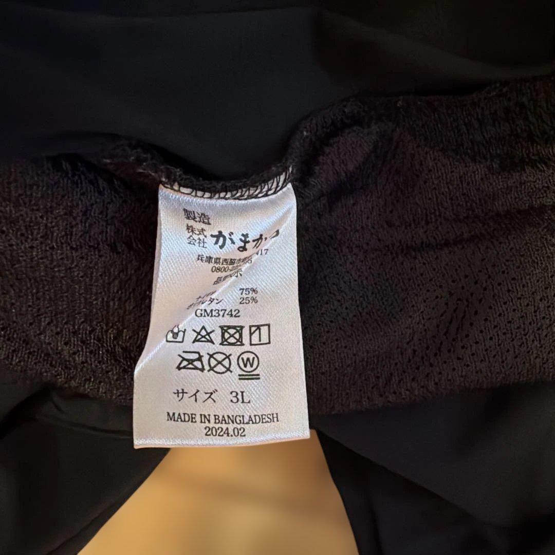 がまかつ　サマードライパンツ GM3742 BLACK WORKS