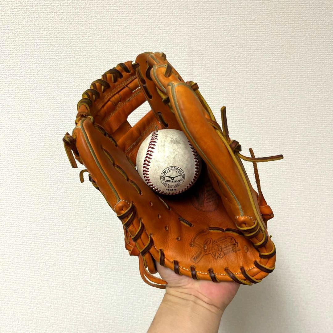 562 スラッガー 型抜群 即戦力 軟式 内野手用グローブ