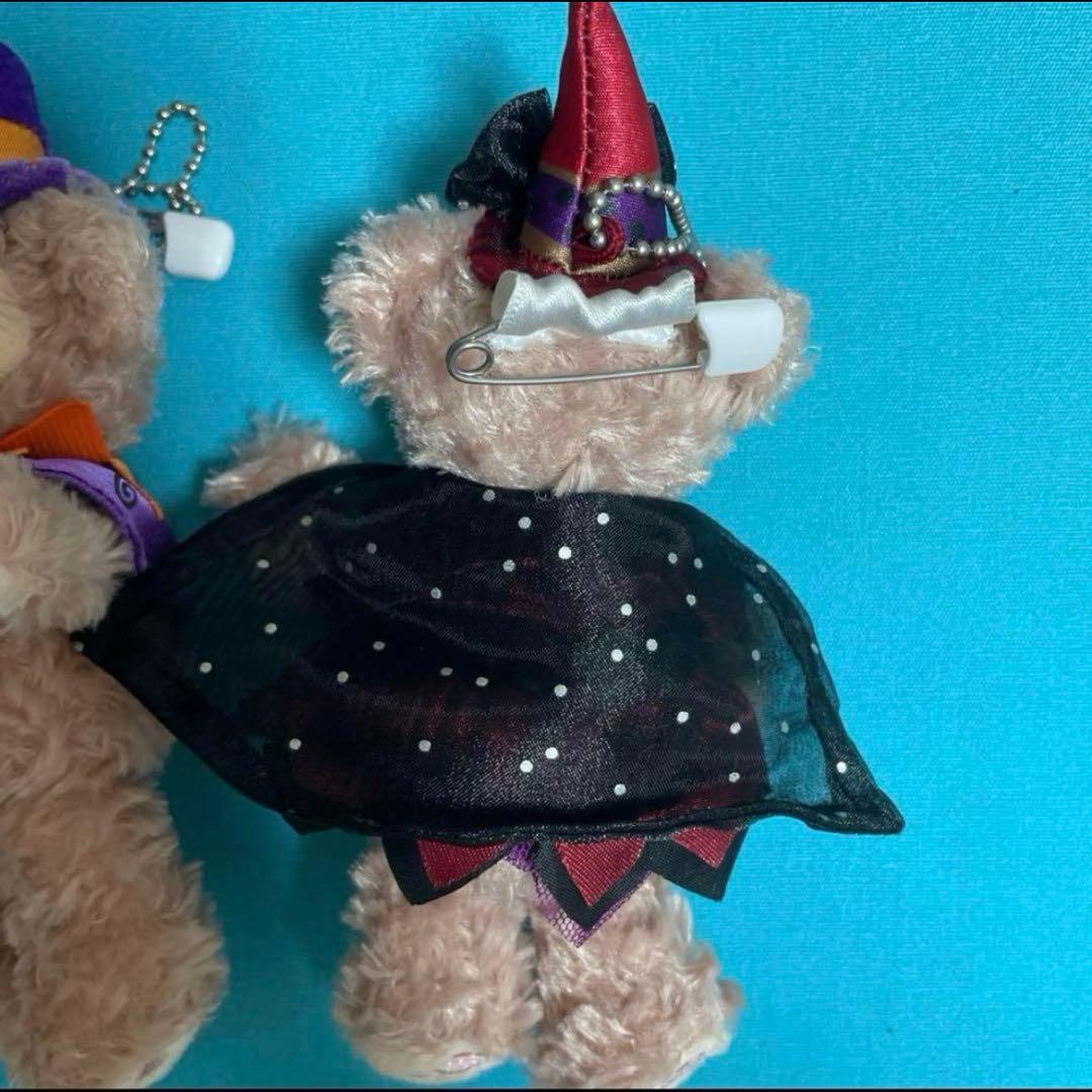 ディズニー　ハロウィン　シェリーメイ　ぬいぐるみバッジ　2個セット