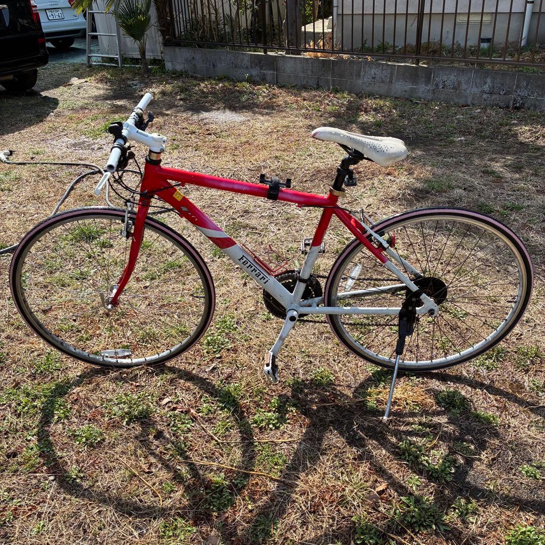 フェラーリ　クロスバイク　要整備品