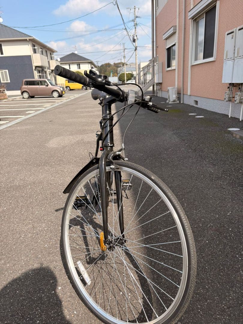21 SPEED クロスバイク ブラック