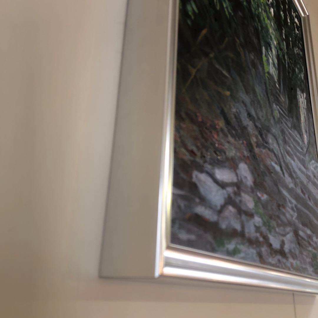 絵画　油絵　「熊野古道」　個人作品　20号
