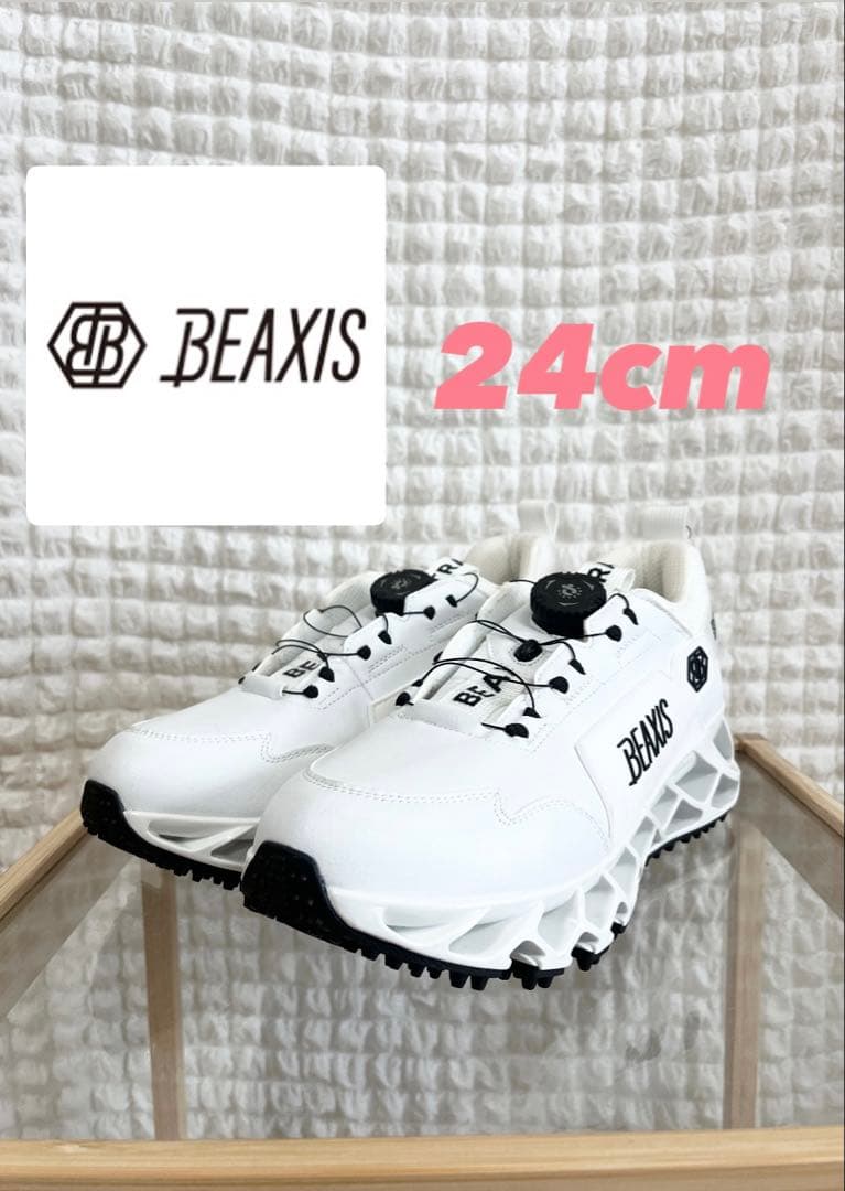 【新品❣️】BEAXIS (ビーアクシス) ゴルフシューズ バランスコアターフ