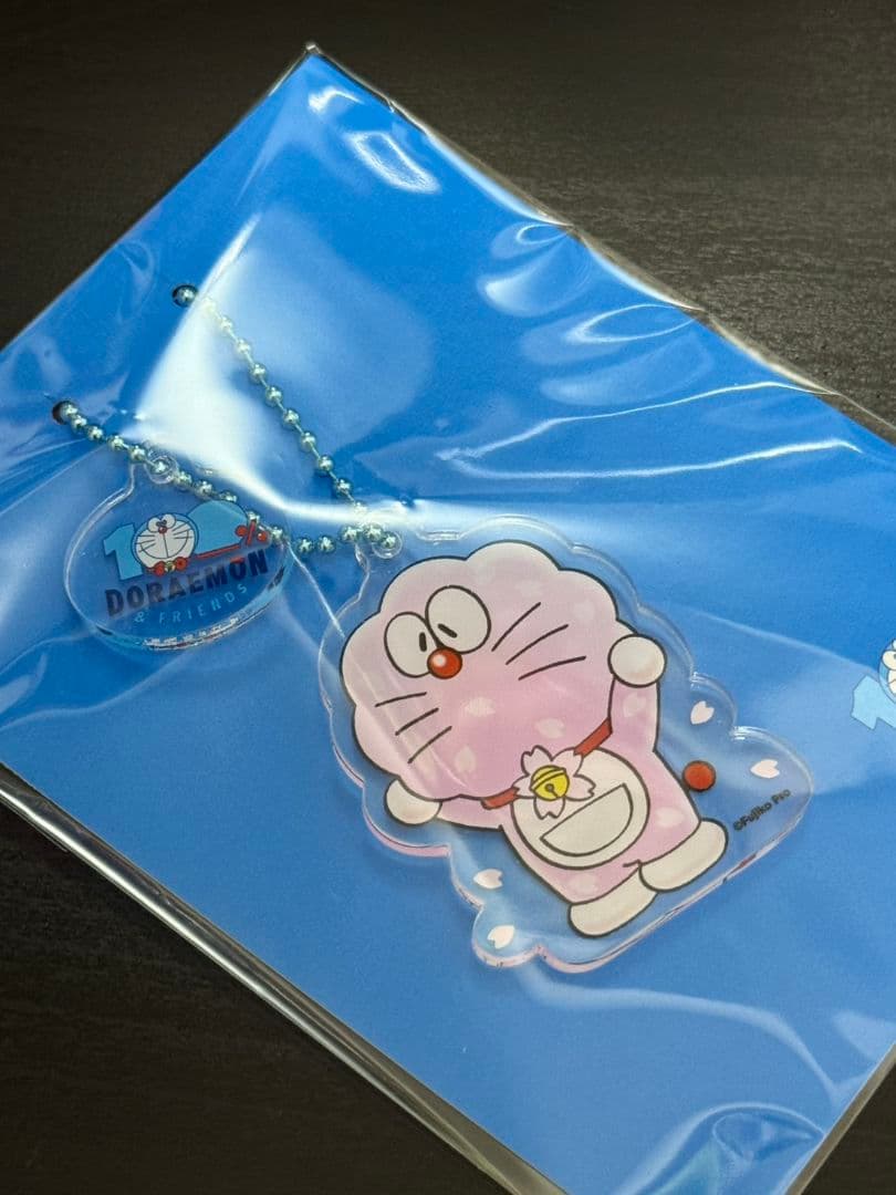 100%ドラえもん＆FRIENDS アクリル2連キーホルダー 4個セット