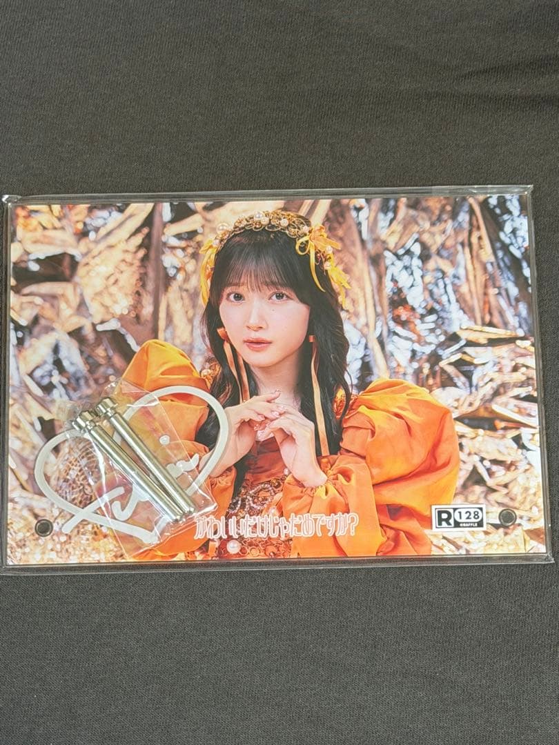 CUTIE STREET 川本笑瑠 サイン入り アクリルパネル
