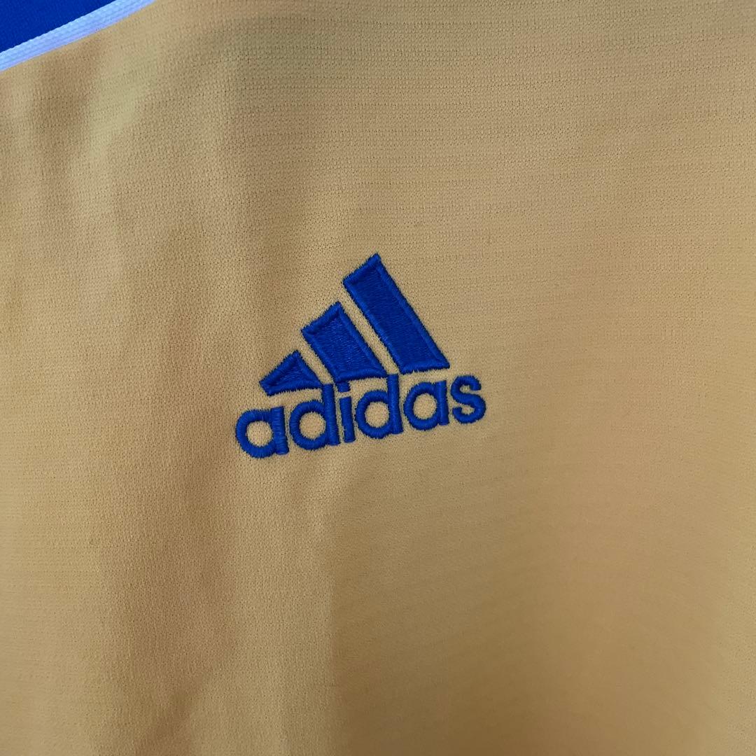 美品サッカーW杯スウェーデン代表 ホーム ユニフォーム黄色青色adidas