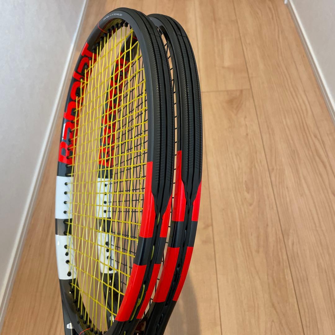 Babolat Pure Strike VS 極美品2本セット グリップ2