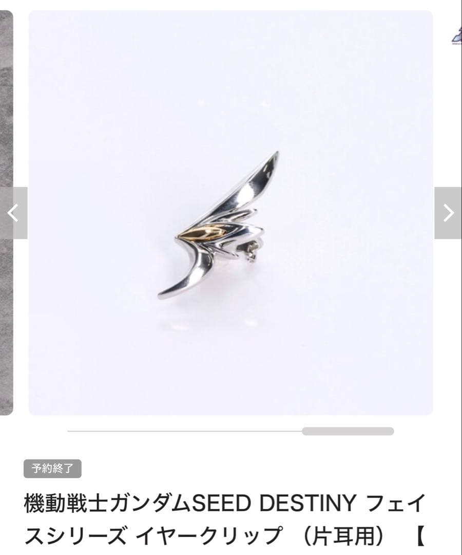 機動戦士ガンダムSEED DESTINY イヤークリップ