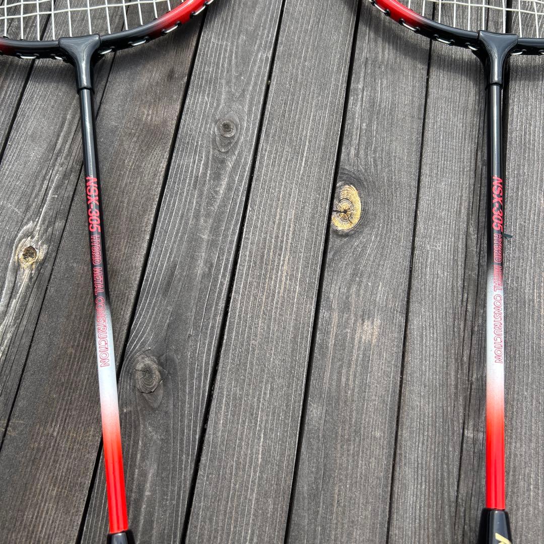 バドミントン ラケット ペア カワサキNSX-305 YONEX GR-414