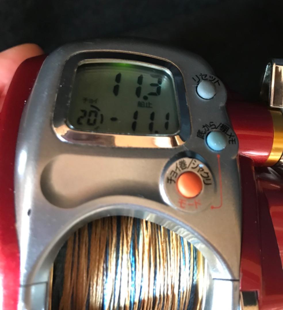 Daiwa シーボーグ300fb　使用距離70キロ
