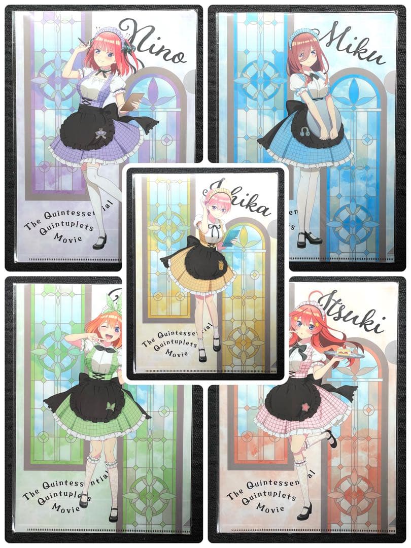 五等分の花嫁 クリアファイル スイパラ ②