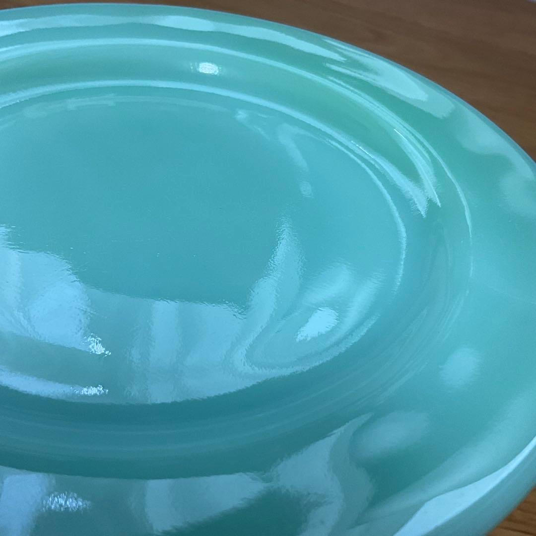 【極美品】ファイヤーキング ジェダイ パイ&サラダプレート GLASS刻印#S2