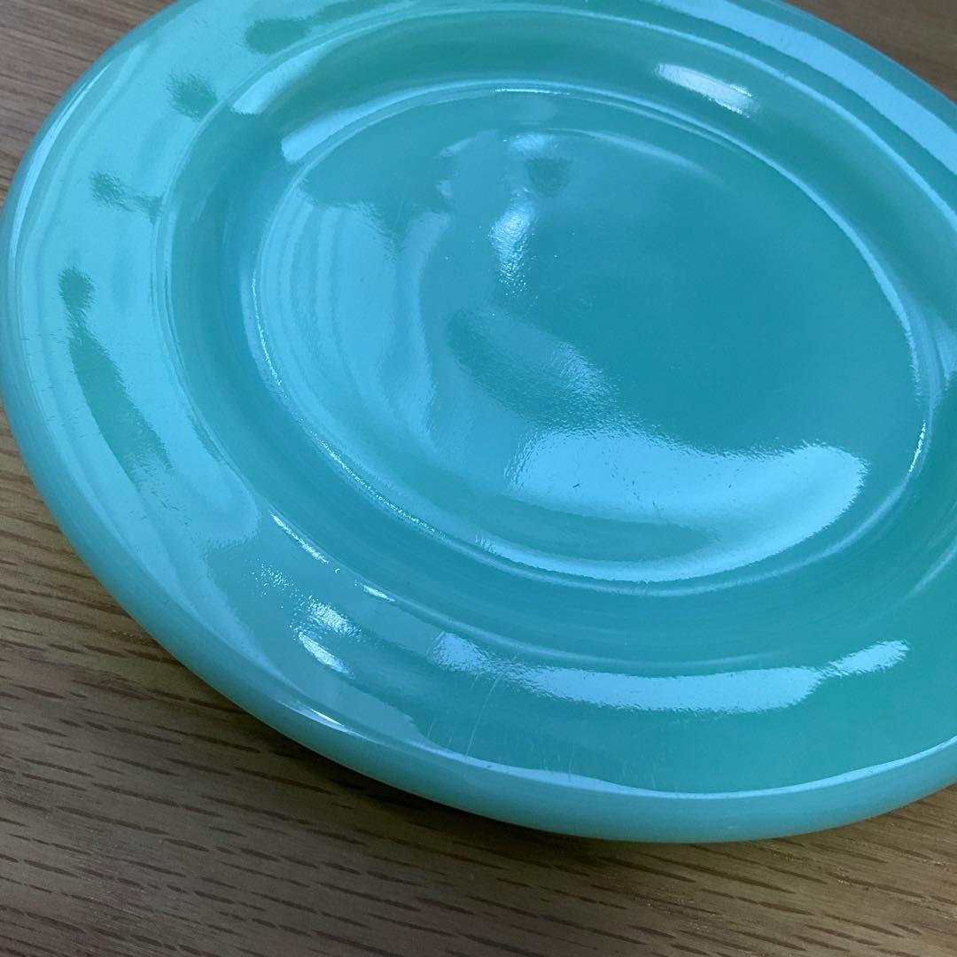 【極美品】ファイヤーキング ジェダイ パイ&サラダプレート GLASS刻印#S2