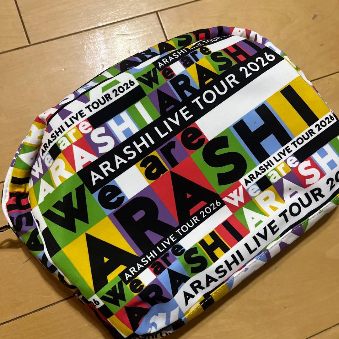 嵐　We are ARASHI グッズ　ポーチ　フォンタブストラップ　2点セット
