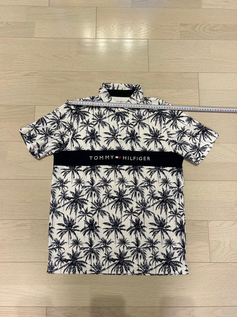 美品   GOLF 総柄 ポロシャツ Mサイズ