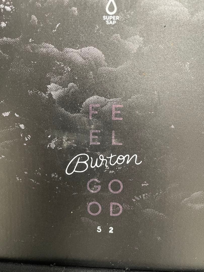 BURTON スノーボード グレー フィールグッド　152 feel good