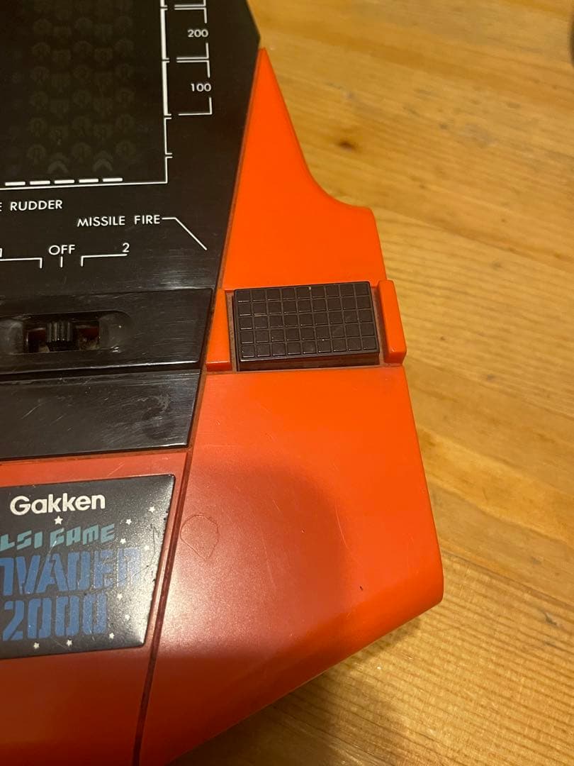 【劣化あり】傷、汚れ　Gakken 学研　LSI インベーダーゲーム　レトロ
