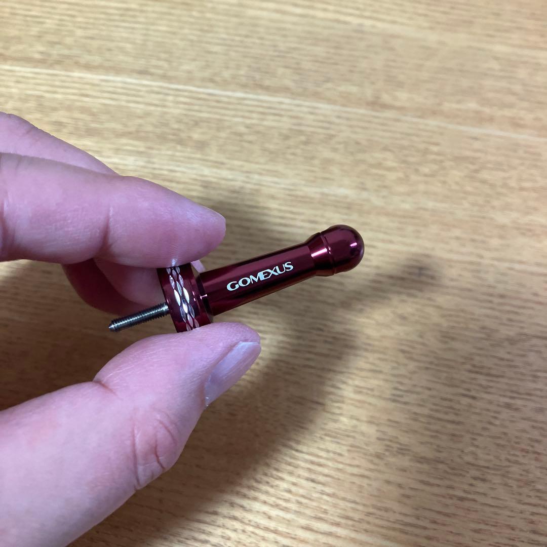 未使用美品　ゴメクサス　ダイワ用　ダブルハンドル　6角軸　スタンド　セット