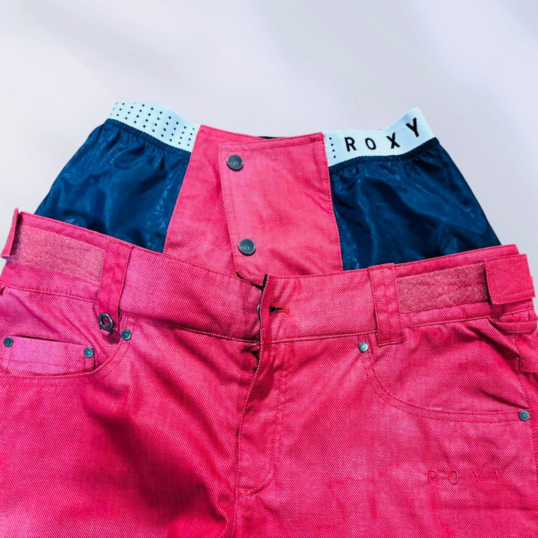 ROXY ロキシー スノーボードウェア 上下セット S/M 防水10K 美品