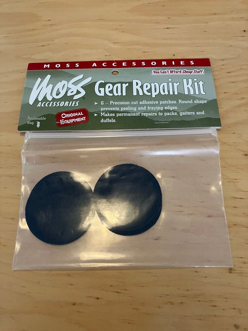 Moss モステント　リペアキット3パック　ステッカー　説明書(コピー？)