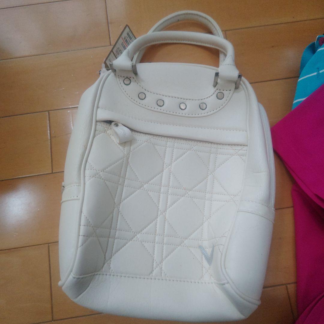 ゴルフバッグ　シューズバック　ポロシャツ×３枚