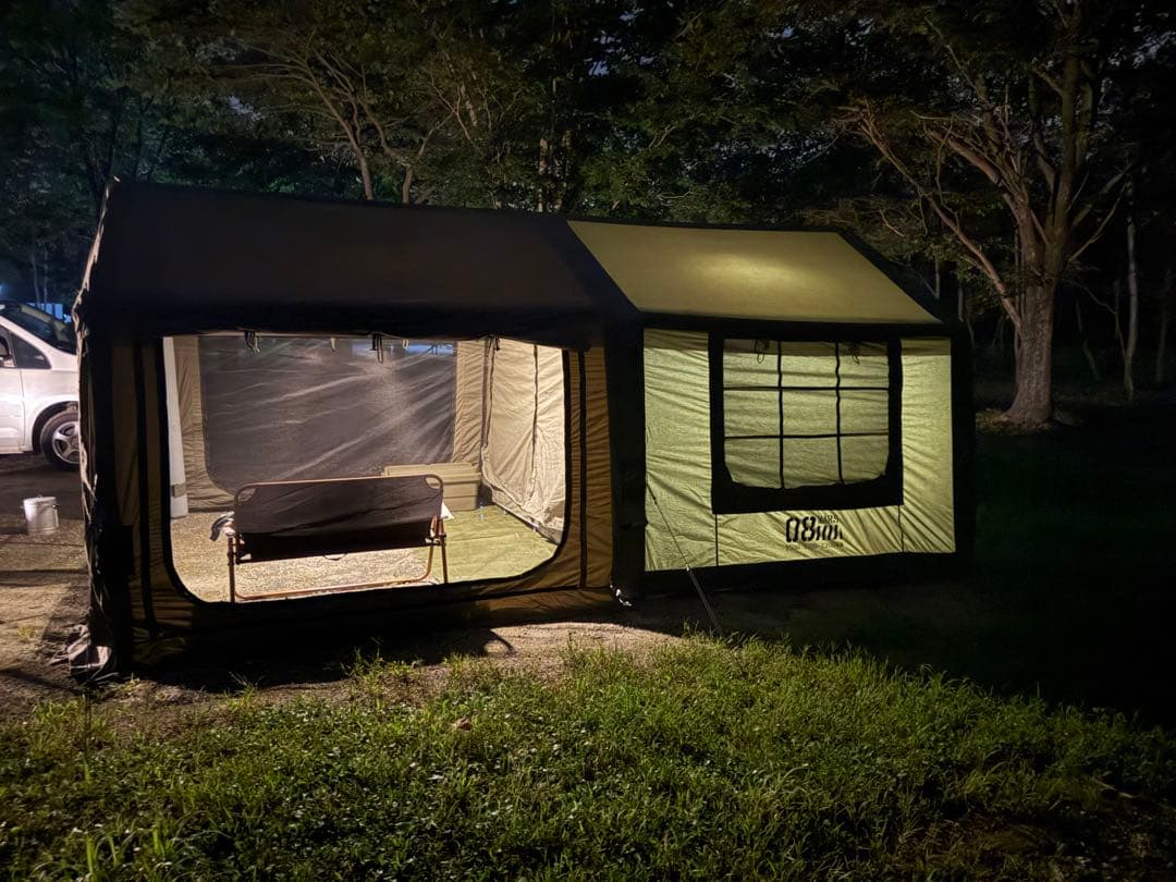 日防 AIR TENT MARS 8.0 PRO ミリタリーカーキ　【引取限定】