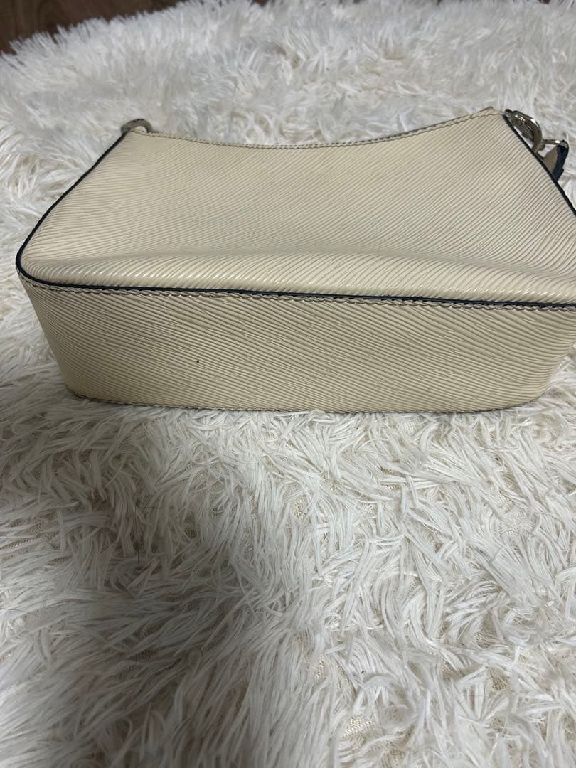 アイボリー ショルダーバッグ　ノベルティグッズ