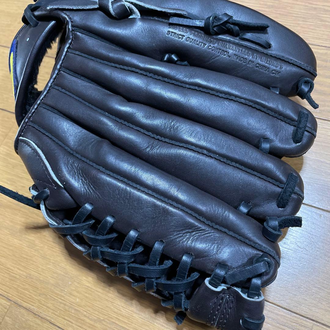 Mizuno Pro model cycloneブラウン 右投げ軟式グローブ